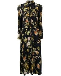 Erdem - Floral-print Shirt Dress - Lyst