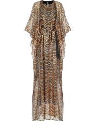 ‎Taller Marmo - Erte Sequined Tulle Kaftan - Lyst