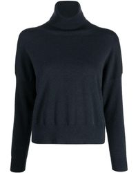 N.Peal Cashmere - Roll-neck Ribbed-knit Cashmere Jumper - Lyst