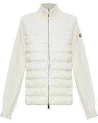 Moncler - Plumífero Con Cremallera - Lyst
