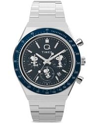Timex - X Peanuts Chronograph Aus Edelstahl 40Mm - Lyst