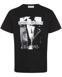 Alexander McQueen - Cotton T-shirt - Lyst