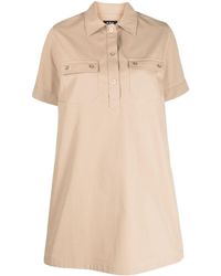 A.P.C. - Short-sleeve Shift Dress - Lyst
