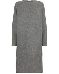 Malo - Knitted Midi Dress - Lyst