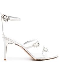 Sophia Webster - Grace 80Mm Crystal-Embellished Sandals - Lyst