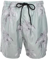 Mauna Kea - Palm Tree-Print Swim Shorts - Lyst