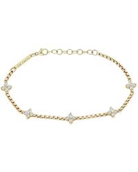 Zoe Chicco - 18K Diamond Bracelet - Lyst