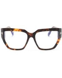 Tom Ford - Geometric-Frame Glasses - Lyst