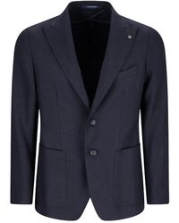 Tagliatore - ヘリンボーン シングルジャケット - Lyst