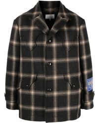 Maison Margiela - X Pendleton Checked Wool Coat - Lyst