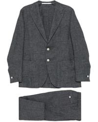 Eleventy - Buttoned Soft Suit - Lyst