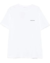 Helmut Lang - T-Shirt mit Logo-Print - Lyst