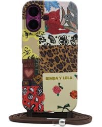 Bimba Y Lola - Coque D'Iphone 16 À Design Patchwork - Lyst