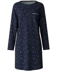 CALIDA - Chemise De Nuit À Imprimé Étoile - Lyst
