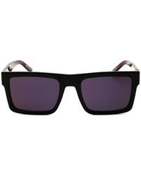 HUGO - Rectangle-Frame Sunglasses - Lyst