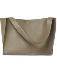 Studio Nicholson - Doublet Grained-Leather Shoulder Bag - Lyst