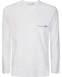 Comme des Garçons - Logo Long Sleeves - Lyst