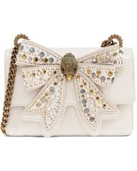 Kurt Geiger - Verzierte Schultertasche mit Kettenriemen - Lyst