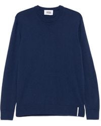 Alpha Studio - Jersey de lana con cuello redondo - Lyst