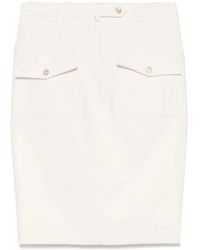 Tom Ford - Falda Midi Con Bolsillos De Parche - Lyst