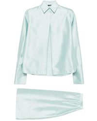 Kiton - Shirt And Skirt Set (Set Of Two) - Lyst
