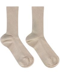 RED Valentino - Ribbed Socks - Lyst