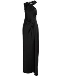 V:PM ATELIER - Libra One-Shoulder Maxi Dress - Lyst