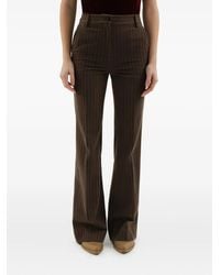 1989 STUDIO - Pinstripe Flared Trousers - Lyst