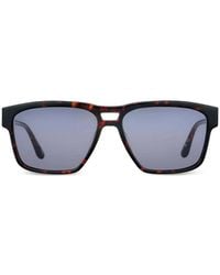 Barbour - Tortoiseshell-Effect Square-Frame Sunglasses - Lyst