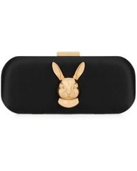 Love Moschino - Rabbit-Plaque Clutch Bag - Lyst