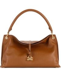 Elisabetta Franchi - Medium Boulevard Leather Handbag - Lyst
