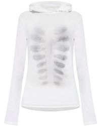 AVAVAV - Skeleton Hooded Top - Lyst