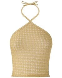 Missoni - Haut En Crochet À Dos Nu - Lyst