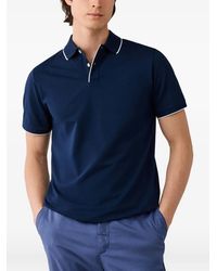 Hackett - Polo En Piqué De Coton Mercerisé - Lyst