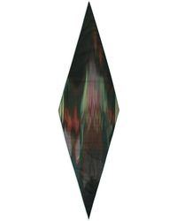 ZEGNA - Abstract-Print Diamond-Shaped Scarf - Lyst