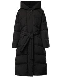 Moorer - Abrigo Oversize Con Cinturón - Lyst