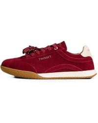 Twinset - Suede Trainers With Tassels - Lyst