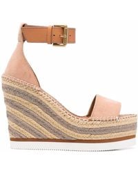 See by chloe shop robin wedge sandals