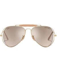 Dolce & Gabbana - X Ray-Ban Double-Frame Pilot Sunglasses - Lyst