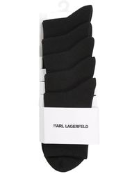 Karl Lagerfeld - Socken-Set Aus Baumwolle - Lyst