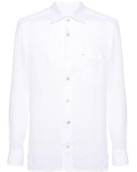 Kiton - Nerano Linen Shirt - Lyst