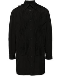 Yohji Yamamoto - Pintuck-Detailed Shirt - Lyst