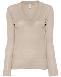 Daniele Fiesoli - V-Neck Long-Sleeve T-Shirt - Lyst