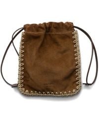 Prada - Suede Smartphone Case - Lyst