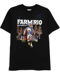 FARM Rio - T-Shirt À Imprimé Graphique - Lyst