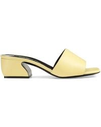 Sergio Rossi - Sandales En Cuir - Lyst