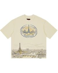Godspeed - Paris Skyline Graphic-Print T-Shirt - Lyst