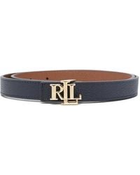 Ralph Lauren - Logo-Detail Buckle Belt - Lyst
