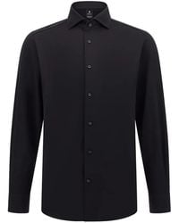 BOGGI - Pointed-Collar Shirt - Lyst
