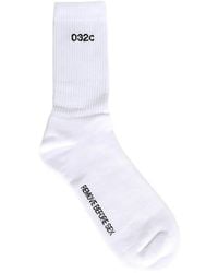 032c - Calcetines De Canalé Classic Con Logo Bordado - Lyst